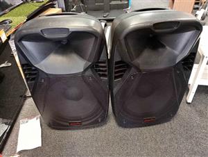 Lane Pro VZ-KIT 616 15″ Bluetooth Speaker ‘Party Combo’. 6 Months Warranty. Good condition