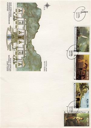 Commemorative Stamp & Envelope Set - The South African National Gallery 1980