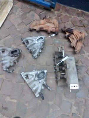 VW mk1 city golf intake and outtake