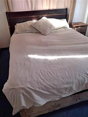 Queen size bed with Headboard