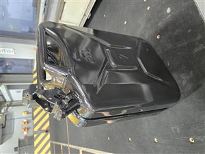 20L Steel Jerry Can Black