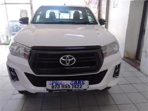 2018 Toyota Hilux 2.4 GD6 Single-Cab 4x4 Manual, Diesel, White Color  98000km 