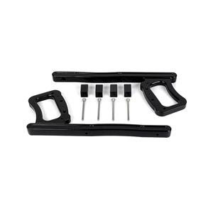 Black Aluminium Rear Grab Handle for Jeep Wrangler 2007-2017 (pair)