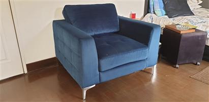 Suede Couch for sale
