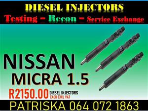 Get Your Diesel Running Like New – Recon Injectors Available NISSAN MICRA 1.5