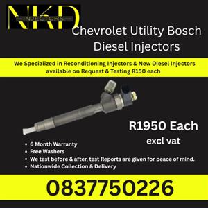 CHEVROLET UTILTY BOSCH DIESEL INJECTORS FOR SALE