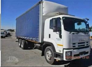 2015 Isuzu FVZ 1400 14 ton tautliner for sale