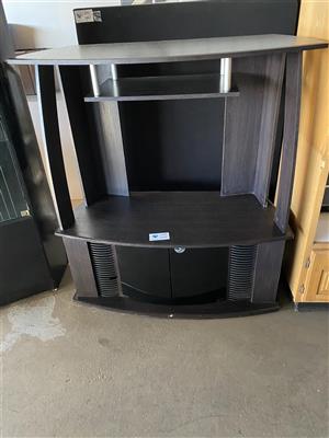 TV Stand With Centre Shelf With CD/DVD Racks