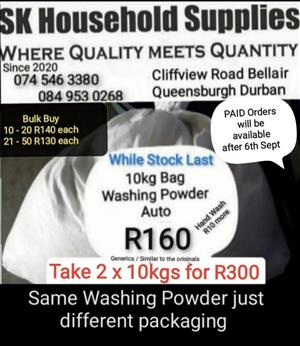 10kg Washing Powder Auto and Hand Wash