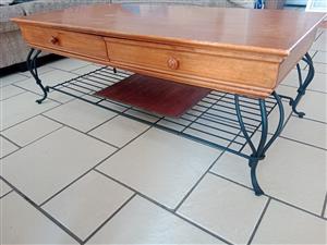 Rustic-Industrial coffee table