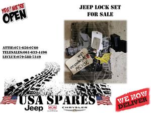 JEEP COMPASS 2.0 USED LOCK SET FOR SALE