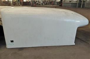 Hyundai H100 Fibreglass Courier Canopy with Side Access Door – Damaged/Repairable