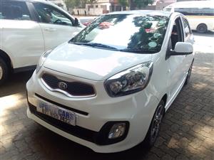 2015 kia picanto 1.2 auto 75000km petrol White Color