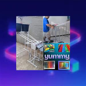 4 lollies every 6–8 seconds—semi‑automatic machine, high output, fast return