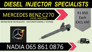 MERCEDES C270 BOSCH DIESEL INJECTORS FOR SALE OR TO RECON