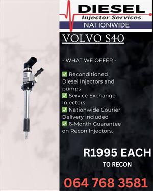 VOLVO S40 Diesel Injector Specialists | New & Recon | Fast Courier
