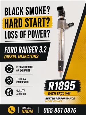 NEW DIESEL INJECTORS FOR SALE FOR FORD RANGER 3.2