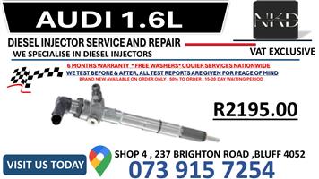 Audi 1.6L Diesel Injectors 
