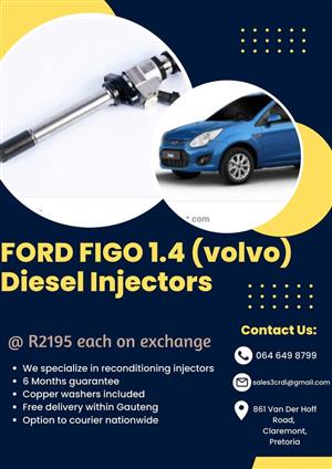 Ford Figo 1.4 volvo Diesel Injectors