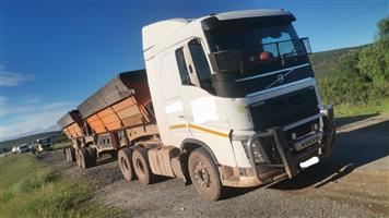 Combo Deal: 2019 Volvo 520  +  2019 PRBB side tipper trailer for sale