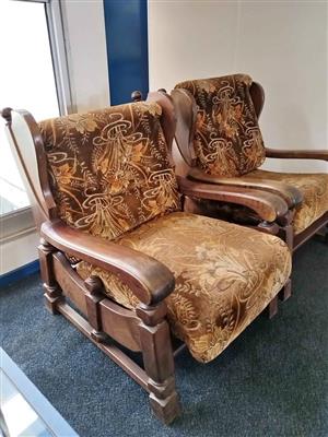 Crafton Everest Wooden lounger chairs