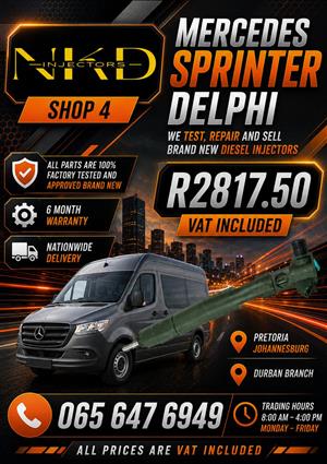 NKD_Recon_Mercedez_Sprinter_Delphi_Diesel_Injectors