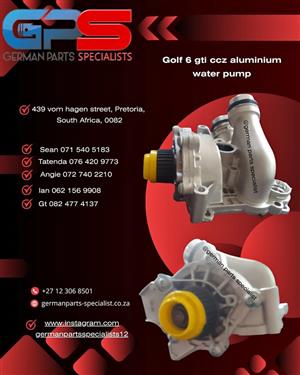 VW golf 6 gti 1.8 ccz aluminium water pump FOR SALE