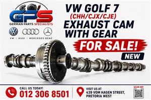 VW GOLF 7 (CHH/CJX/CJE ) EXHAUST CAM WITH GEAR & FILTER FOR SALE  