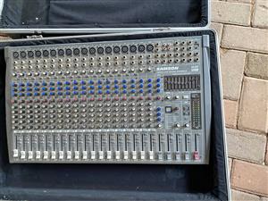 Mixing console
