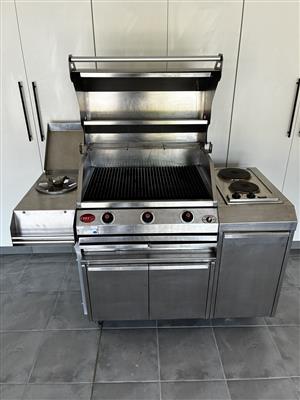 Chef Stainless Steel Gas Braai