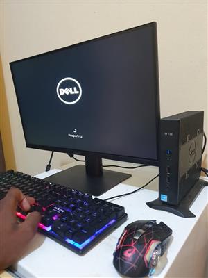 Dell wyse pc and the smart flat screen