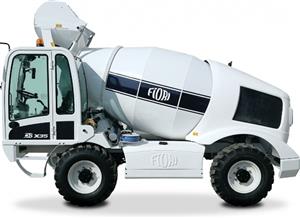 Diesel self-loading concrete mixer - DB 460 - FIORI SPA - for