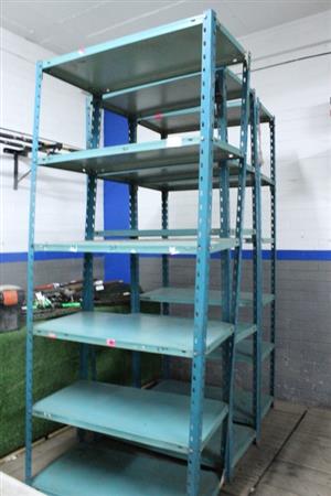 GREEN STEEL SHELVES(S067066A)