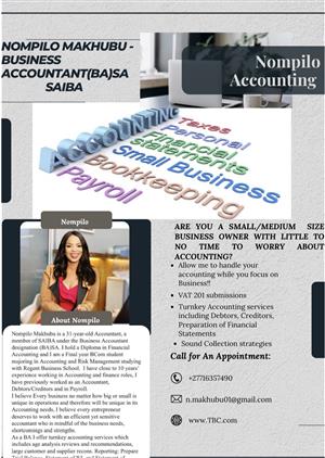 Bookkeeping/Accounting Services