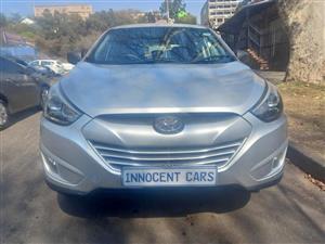 2015 HYUNDAI ix35 2.0 ENGINE PETROL, MANUAL, MILEAGE  SILVER COLOR, PRICE 