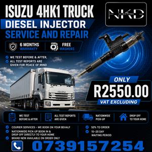 Isuzu_4HK1_Truck_Injectors_On_Recon 