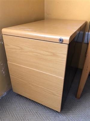 Under desk/table credenza / filing cabinet - great for working from home!