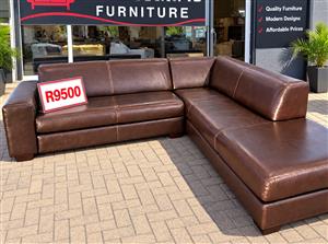 original  leather couch 