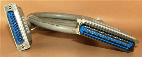 Male DB25 to Male CN36 Centronics Parallel Printer Cable