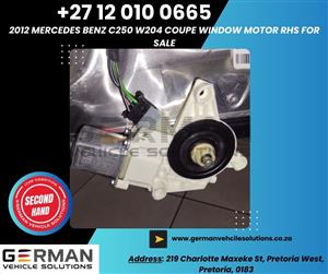 2012 Mercedes Benz c250 w204 coupe window motor rhs for sale used 