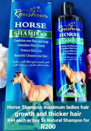 Horse Shampoo (for Thicker & Hair Growth) for sale in Pretoria 
