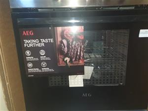 Brand New Gas/Electric Stove - AEG 600 mm 4-Burner Gas/Electric Stove