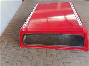 Red canopy for navara double cab