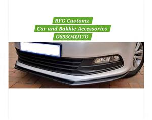 Polo 6,7 slimline front spoiler