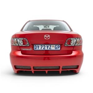 FibreForce Rear Bumper for Mazda 3 (1st Gen)