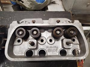 New VW Beetle dual port Cylinder Heads with valves