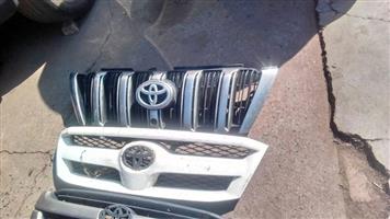 Toyota Hilux Grills, Toyota Corrolla Grills, Toyota Camry Grills For Sale