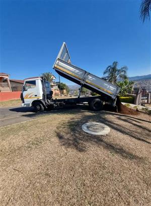 2012 tata 813s 4 ton tipper 