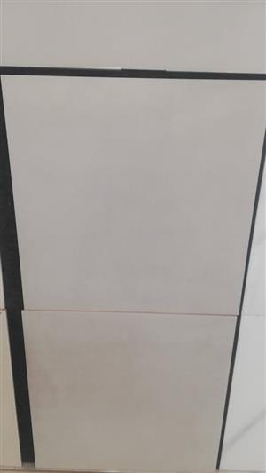 London Light Grey Porcelain Tiles 600x600mm  A Grade