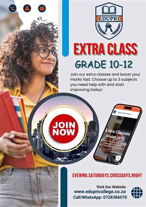 Extra Classes Grade 10-12